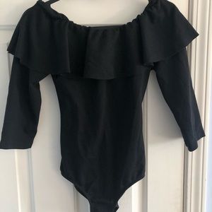 Off the shoulder bodysuit